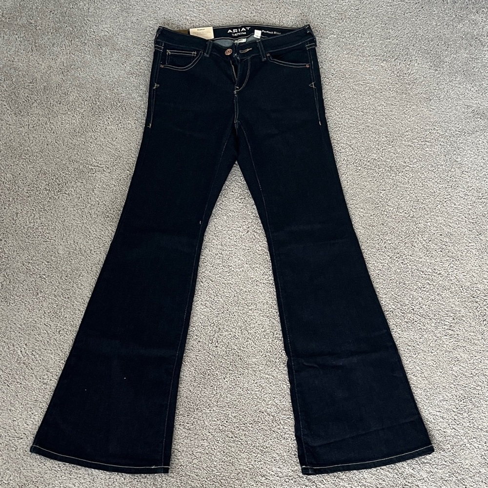 Aria Women's Dark Flare Jeans